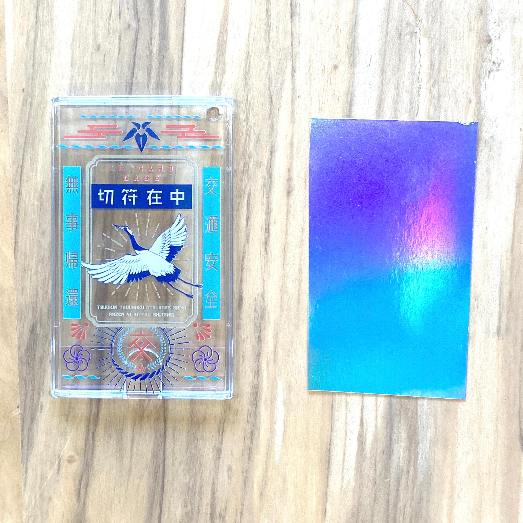 つるのパスケース 透明 | 3枚目