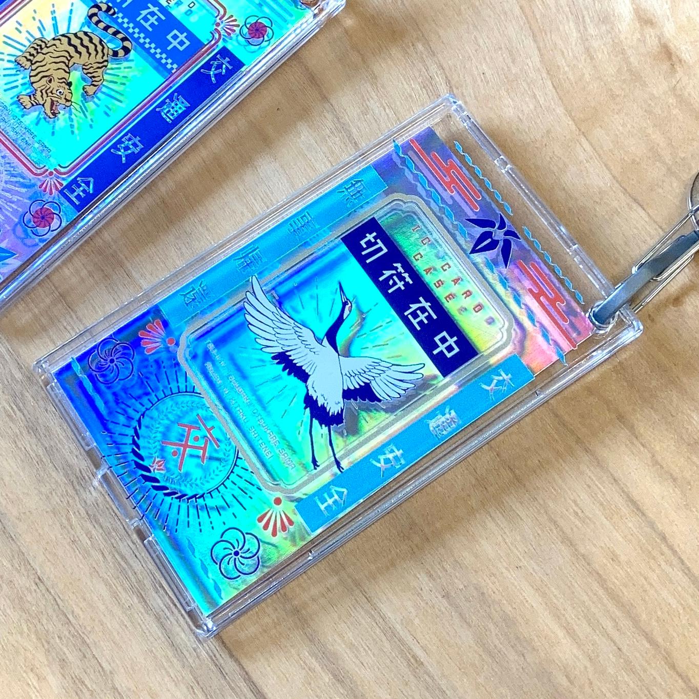 つるのパスケース 透明 | 5枚目