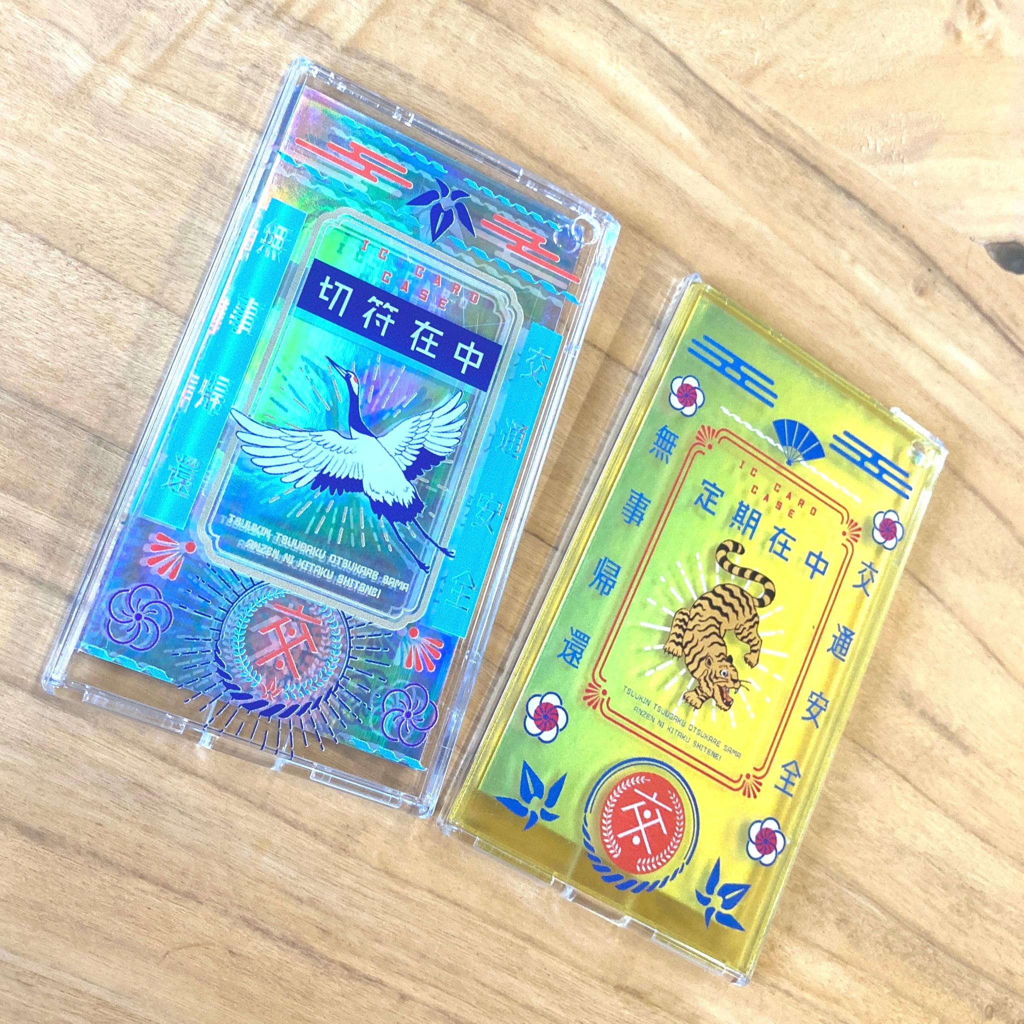 つるのパスケース 透明 | 8枚目